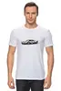 Заказать мужскую футболку в Москве. Футболка классическая Ford GT 40 Classic Racing от Mesk08 - готовые дизайны и нанесение принтов.
