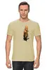 Заказать мужскую футболку в Москве. Футболка классическая Owl Feather от oneredfoxstore@gmail.com - готовые дизайны и нанесение принтов.