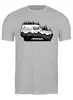 Заказать мужскую футболку в Москве. Футболка классическая Offroad от oneredfoxstore@gmail.com - готовые дизайны и нанесение принтов.