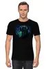 Заказать мужскую футболку в Москве. Футболка классическая Bear Here от oneredfoxstore@gmail.com - готовые дизайны и нанесение принтов.