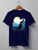 Заказать мужскую футболку в Москве. Футболка классическая Ski Ride от oneredfoxstore@gmail.com - готовые дизайны и нанесение принтов.
