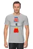 Заказать мужскую футболку в Москве. Футболка классическая Ivan Drago & Rocky от Leichenwagen - готовые дизайны и нанесение принтов.