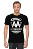 Заказать мужскую футболку в Москве. Футболка классическая Asking Alexandria  от geekbox - готовые дизайны и нанесение принтов.