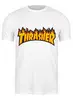 Заказать мужскую футболку в Москве. Футболка классическая Thrasher от Vladec11 - готовые дизайны и нанесение принтов.