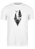Заказать мужскую футболку в Москве. Футболка классическая Animals Hike от oneredfoxstore@gmail.com - готовые дизайны и нанесение принтов.