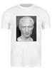 Заказать мужскую футболку в Москве. Футболка классическая Retro Iulius Caesar от Даниил Шабак - готовые дизайны и нанесение принтов.