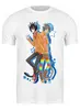 Заказать мужскую футболку в Москве. Футболка классическая Nyan Cat & Tac Nayn T-shirt от fumi - готовые дизайны и нанесение принтов.