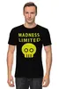 Заказать мужскую футболку в Москве. Футболка классическая Madness от Pinky-Winky - готовые дизайны и нанесение принтов.