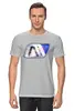 Заказать мужскую футболку в Москве. Футболка классическая Mass effect andromeda от galaxy secret - готовые дизайны и нанесение принтов.