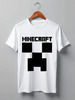 Заказать мужскую футболку в Москве. Футболка классическая MINECRAFT CREEPER от weeert - готовые дизайны и нанесение принтов.