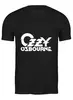 Заказать мужскую футболку в Москве. Футболка классическая Ozzy Osbourne от BURNSHIRTS - готовые дизайны и нанесение принтов.