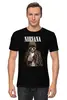 Заказать мужскую футболку в Москве. Футболка классическая Nirvana Kurt Cobain  от rancid - готовые дизайны и нанесение принтов.