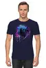 Заказать мужскую футболку в Москве. Футболка классическая MTB Ride от oneredfoxstore@gmail.com - готовые дизайны и нанесение принтов.