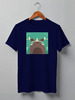 Заказать мужскую футболку в Москве. Футболка классическая Bear Here от oneredfoxstore@gmail.com - готовые дизайны и нанесение принтов.