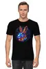 Заказать мужскую футболку в Москве. Футболка классическая Кролик из Алисы от T-shirt print  - готовые дизайны и нанесение принтов.