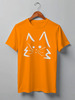 Заказать мужскую футболку в Москве. Футболка классическая Cat Lines от oneredfoxstore@gmail.com - готовые дизайны и нанесение принтов.