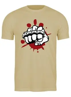 Заказать мужскую футболку в Москве. Футболка классическая Blood Strike от Leichenwagen - готовые дизайны и нанесение принтов.