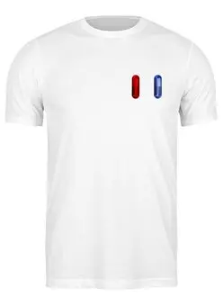 Заказать мужскую футболку в Москве. Футболка классическая Матрица  от print.io  - готовые дизайны и нанесение принтов.