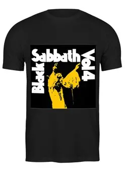 Заказать мужскую футболку в Москве. Футболка классическая Black Sabbath от Fedor - готовые дизайны и нанесение принтов.