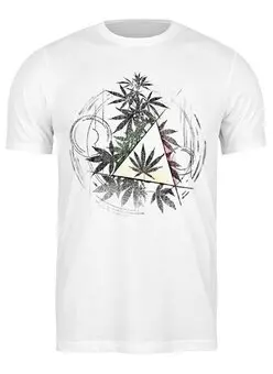 Заказать мужскую футболку в Москве. Футболка классическая Witch Weed от oneredfoxstore@gmail.com - готовые дизайны и нанесение принтов.