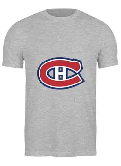 Заказать мужскую футболку в Москве. Футболка классическая Montreal Canadiens от BURNSHIRTS - готовые дизайны и нанесение принтов.