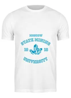 Заказать мужскую футболку в Москве. Футболка классическая Мггу от dyzel - готовые дизайны и нанесение принтов.