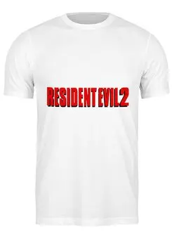 Заказать мужскую футболку в Москве. Футболка классическая Resident Evil от THE_NISE  - готовые дизайны и нанесение принтов.