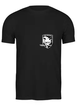 Заказать мужскую футболку в Москве. Футболка классическая Metal Gear Solid от THE_NISE  - готовые дизайны и нанесение принтов.