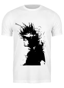 Заказать мужскую футболку в Москве. Футболка классическая Girl Black&White от Printio - готовые дизайны и нанесение принтов.