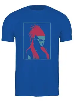 Заказать мужскую футболку в Москве. Футболка классическая Die Antwoord от cherdantcev - готовые дизайны и нанесение принтов.