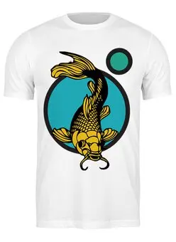 Заказать мужскую футболку в Москве. Футболка классическая Japan от oneredfoxstore@gmail.com - готовые дизайны и нанесение принтов.