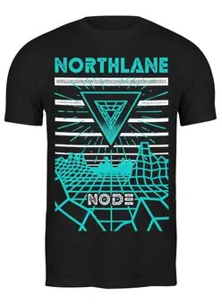 Заказать мужскую футболку в Москве. Футболка классическая Northlane от geekbox - готовые дизайны и нанесение принтов.