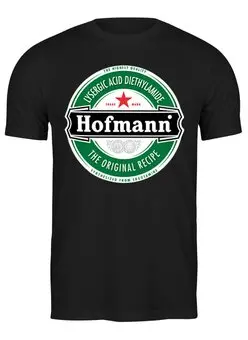 Заказать мужскую футболку в Москве. Футболка классическая Хофман от printik - готовые дизайны и нанесение принтов.