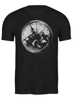 Заказать мужскую футболку в Москве. Футболка классическая Offroad от oneredfoxstore@gmail.com - готовые дизайны и нанесение принтов.