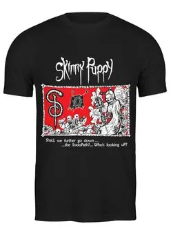 Заказать мужскую футболку в Москве. Футболка классическая Skinny Puppy от OEX design - готовые дизайны и нанесение принтов.