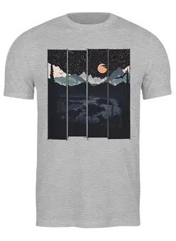 Заказать мужскую футболку в Москве. Футболка классическая Wild Date от oneredfoxstore@gmail.com - готовые дизайны и нанесение принтов.