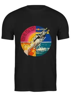 Заказать мужскую футболку в Москве. Футболка классическая Pink Floyd - Wish you were here (Remastered) от asadaaasfasfasf@mail.ru - готовые дизайны и нанесение принтов.