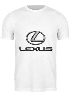 Заказать мужскую футболку в Москве. Футболка классическая Lexus от THE_NISE  - готовые дизайны и нанесение принтов.