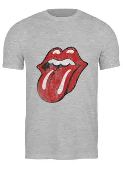 Заказать мужскую футболку в Москве. Футболка классическая Rolling Stones от geekbox - готовые дизайны и нанесение принтов.