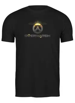 Заказать мужскую футболку в Москве. Футболка классическая Overwatch  от cherdantcev - готовые дизайны и нанесение принтов.