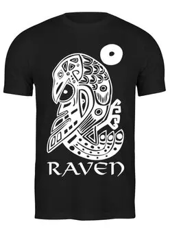 Заказать мужскую футболку в Москве. Футболка классическая Raven Brand от Raven - готовые дизайны и нанесение принтов.