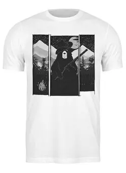 Заказать мужскую футболку в Москве. Футболка классическая Wild Farmer от oneredfoxstore@gmail.com - готовые дизайны и нанесение принтов.