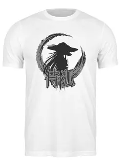 Заказать мужскую футболку в Москве. Футболка классическая Lady Fox от oneredfoxstore@gmail.com - готовые дизайны и нанесение принтов.