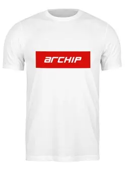Заказать мужскую футболку в Москве. Футболка классическая Archip от THE_NISE  - готовые дизайны и нанесение принтов.