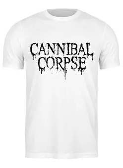 Заказать мужскую футболку в Москве. Футболка классическая Cannibal Corpse от Fedor - готовые дизайны и нанесение принтов.