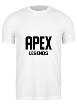 Заказать мужскую футболку в Москве. Футболка классическая Apex Legends от THE_NISE  - готовые дизайны и нанесение принтов.