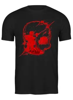 Заказать мужскую футболку в Москве. Футболка классическая Zombies от oneredfoxstore@gmail.com - готовые дизайны и нанесение принтов.