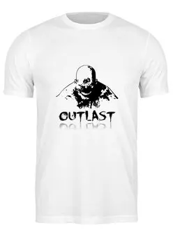 Заказать мужскую футболку в Москве. Футболка классическая Outlast от THE_NISE  - готовые дизайны и нанесение принтов.