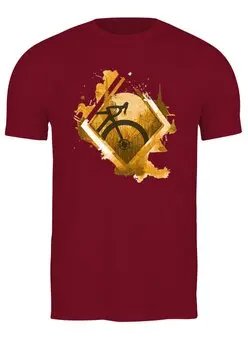 Заказать мужскую футболку в Москве. Футболка классическая Gravel Here от oneredfoxstore@gmail.com - готовые дизайны и нанесение принтов.