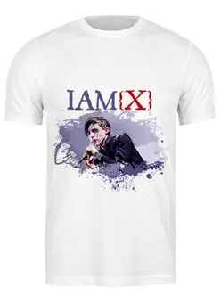 Заказать мужскую футболку в Москве. Футболка классическая IAMX / Chris Corner от OEX design - готовые дизайны и нанесение принтов.